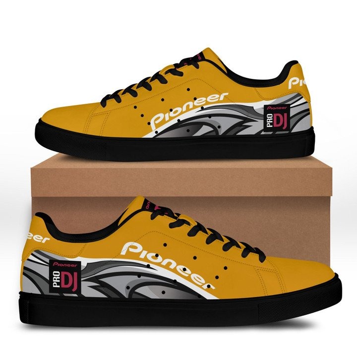 Pioneer DJ yellow stan smith shoes