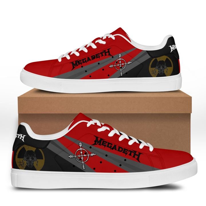 Megadeth red ver 2 stan smith shoes
