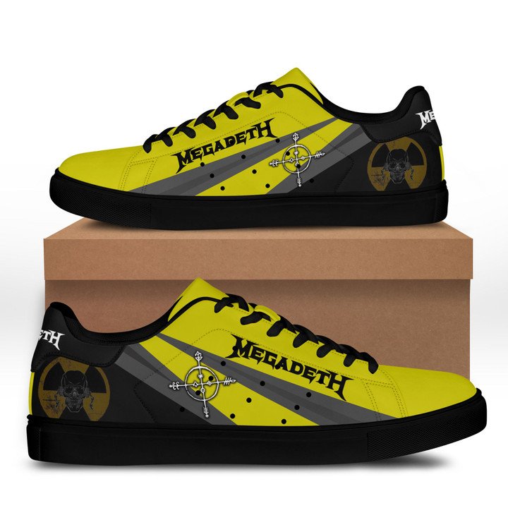 Megadeth yellow ver 2 stan smith shoes