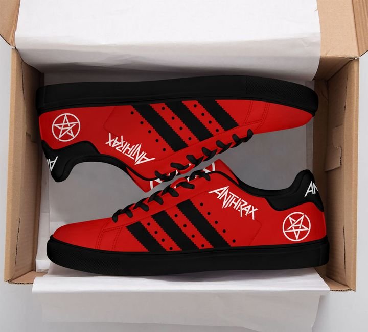 Anthrax red stan smith shoes – Saleoff 090222