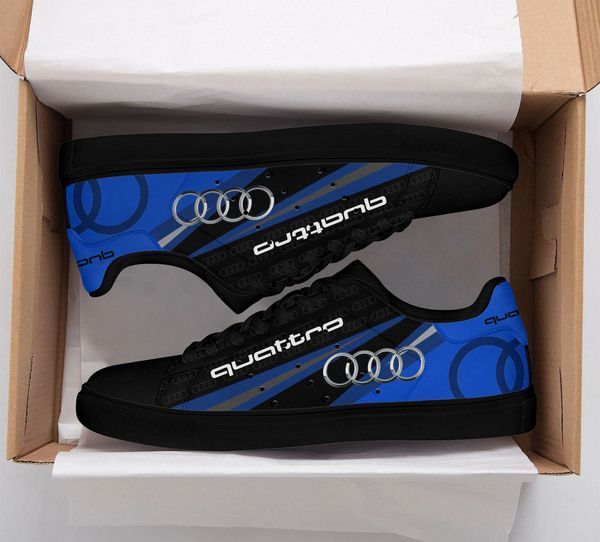 Audi Quattro black stan smith shoes