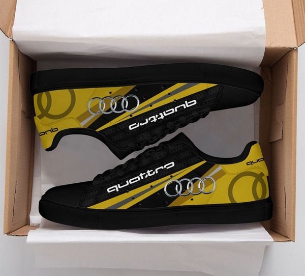 Audi Quattro yellow stan smith shoes