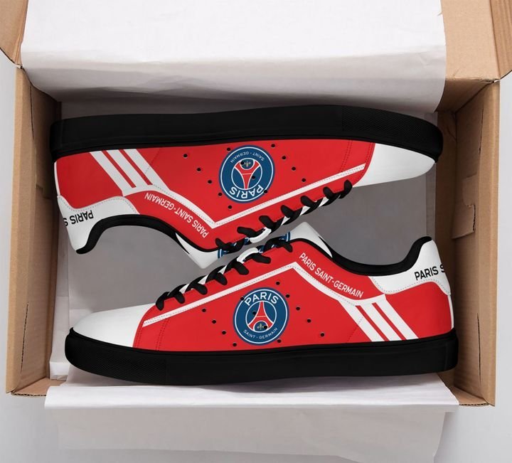 Paris Saint-Germain red ver 2 stan smith shoes