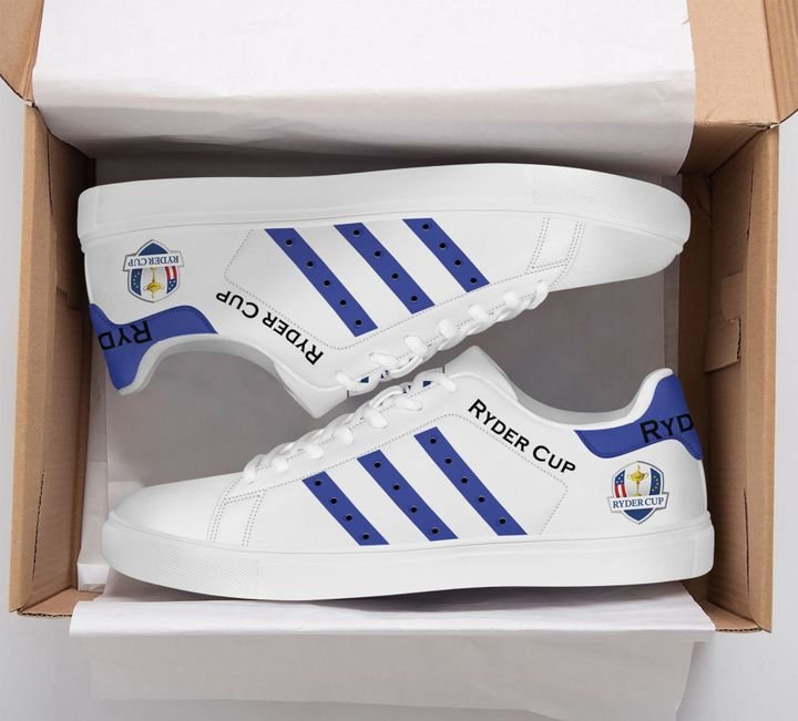 Ryder Cup white stan smith shoes