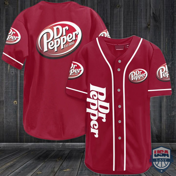 Dr Pepper Est 1885 Baseball Jersey – Hothot 070222