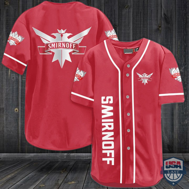 Smirnoff Vodka Baseball Jersey – Hothot 070222