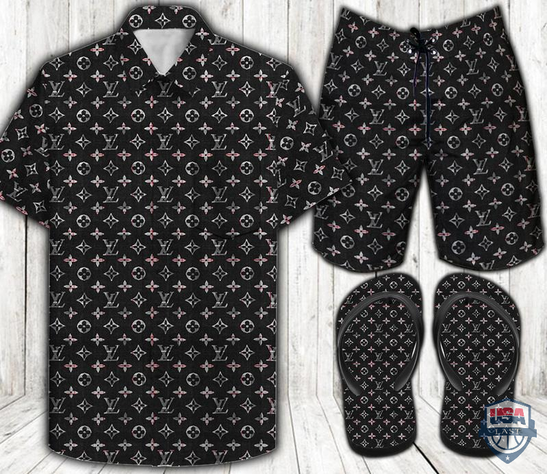 Louis Vuitton Combo Hawaiian Shirt And Short 27 – Hothot
