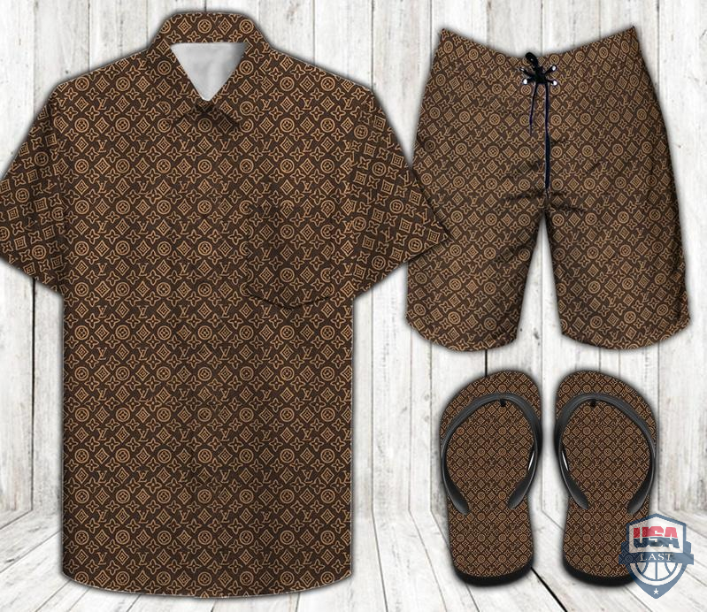 Louis Vuitton Combo Hawaiian Shirt And Short 29 – Hothot