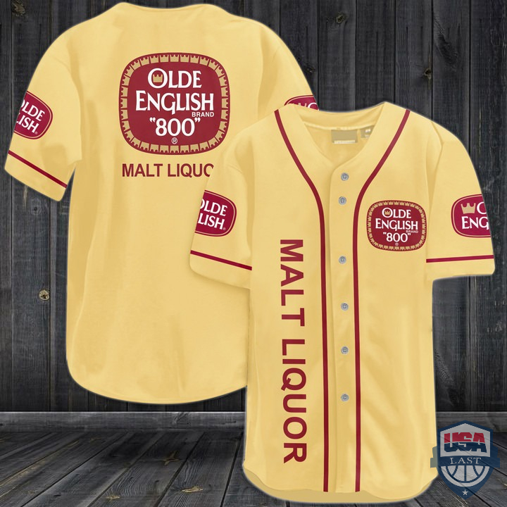 Olde English 800 Malt Liquor Baseball Jersey – Hothot 070222
