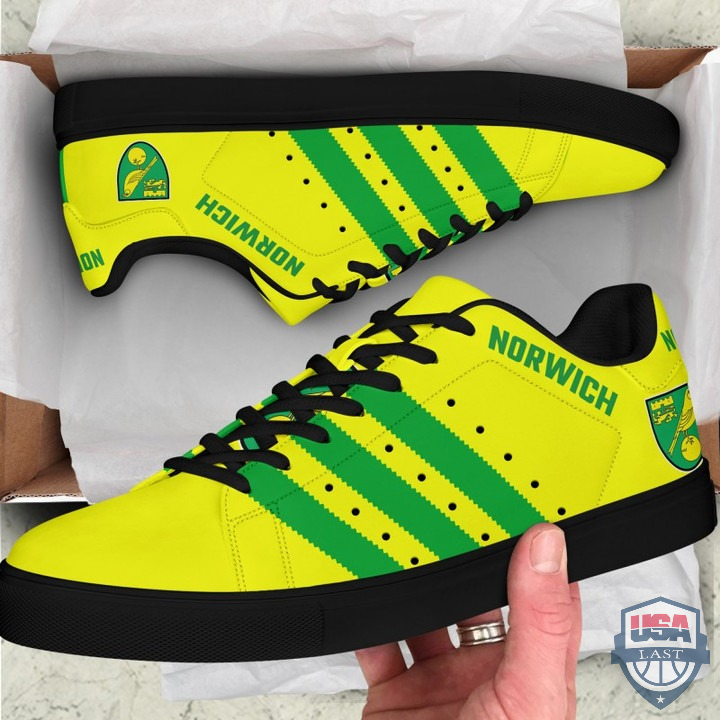 Norwich City FC Stan Smith Shoes – Hothot 090222