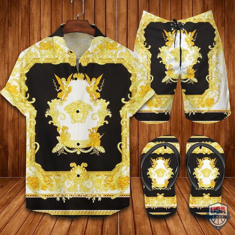 Versace Hawaiian Shirt Beach Short 03 – Hothot