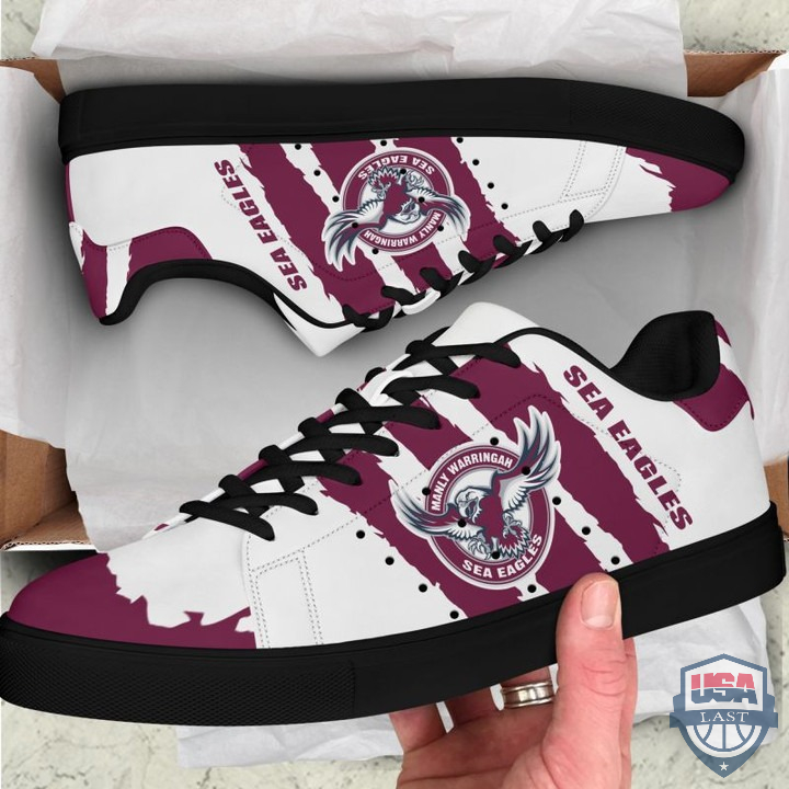 NRL Manly Warringah Sea Eagles Stan Smith Shoes – Hothot 090222