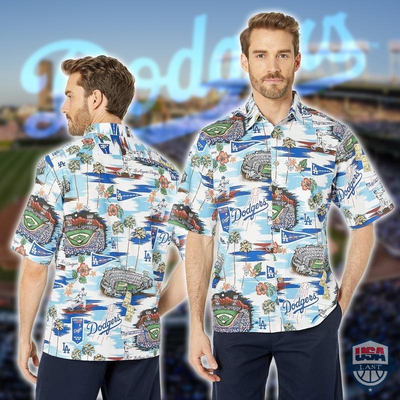 MLB Los Angeles Dodgers Hawaiian Shirt – Hothot