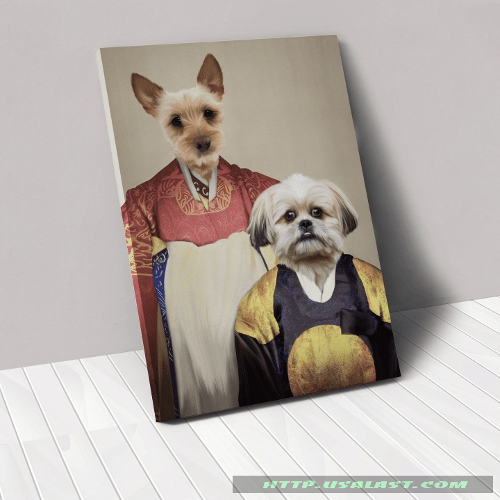 The Wise Pair Custom Pets Image Poster Canvas Print – Hothot