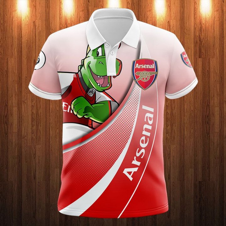 Arsenal Gunnersaurus Polo Shirt- Hothot
