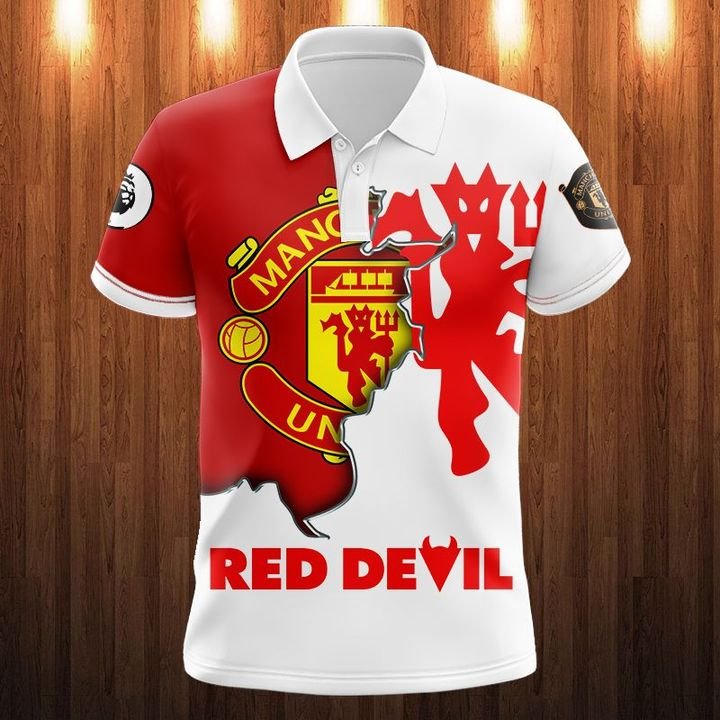 Manchester United Red Devil Polo Shirt- Hothot