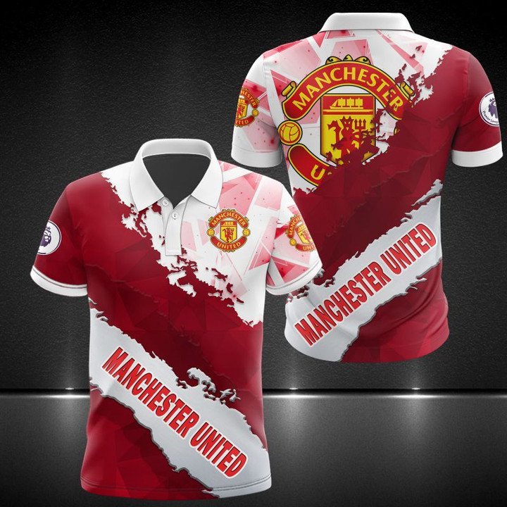 Manchester United Logo Polo Shirt- Hothot