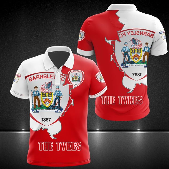 Barnsley F.C The Tykes Polo Shirt- Hothot