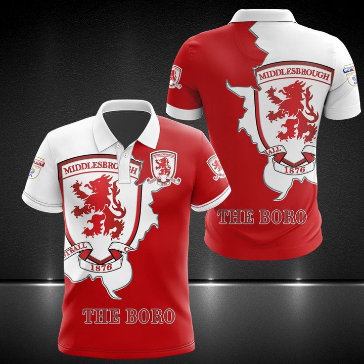 Middlesbrough F.C The Boro Polo Shirt- Hothot