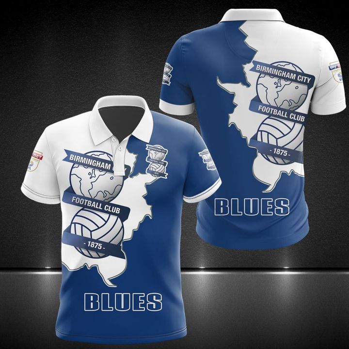 Birmingham City F.C Blues Polo Shirt- Hothot