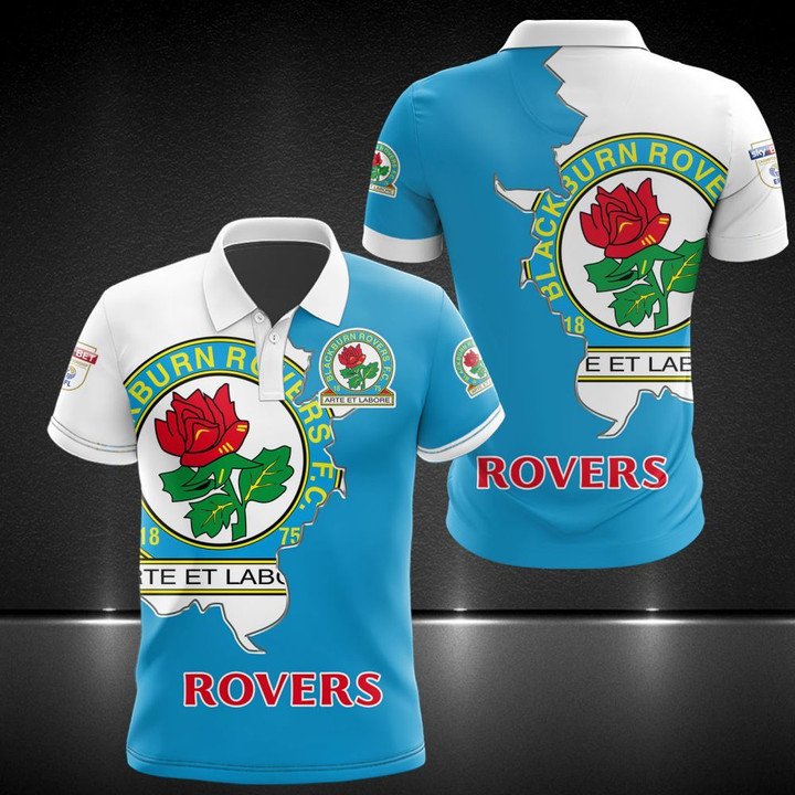 Blackburn Rovers F.C The Clarets Polo Shirt- Hothot