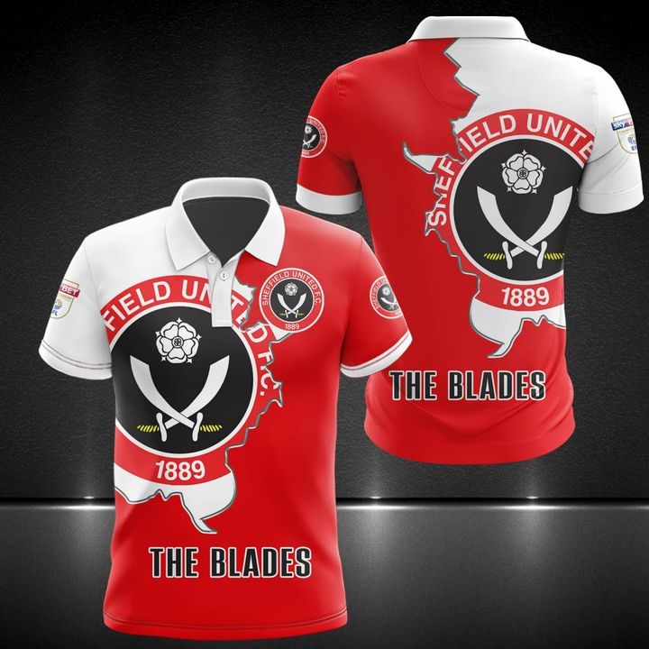 Sheffield United F.C The Blades Polo Shirt- Hothot