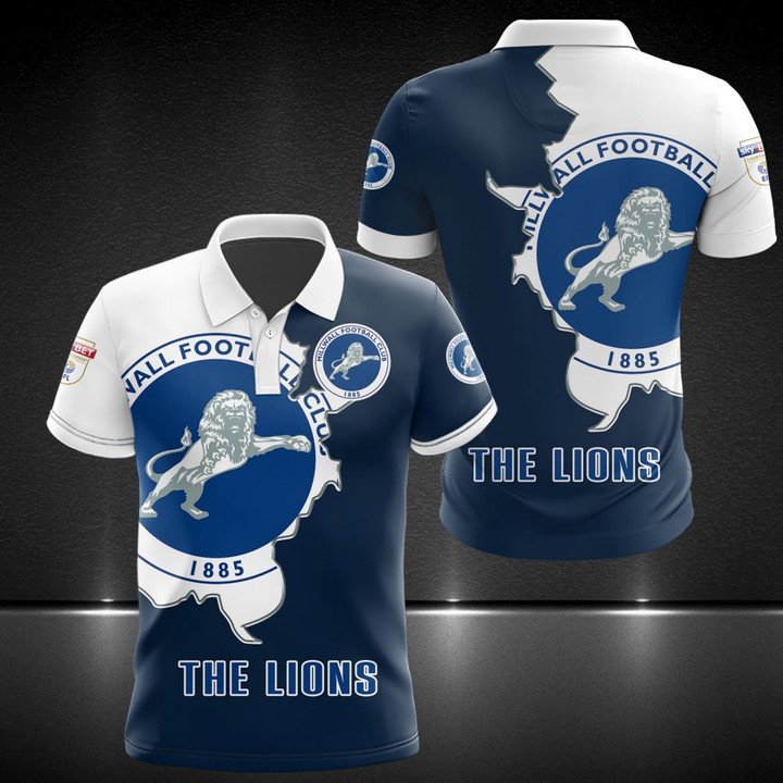 Millwall F.C The Lions Polo Shirt- Hothot