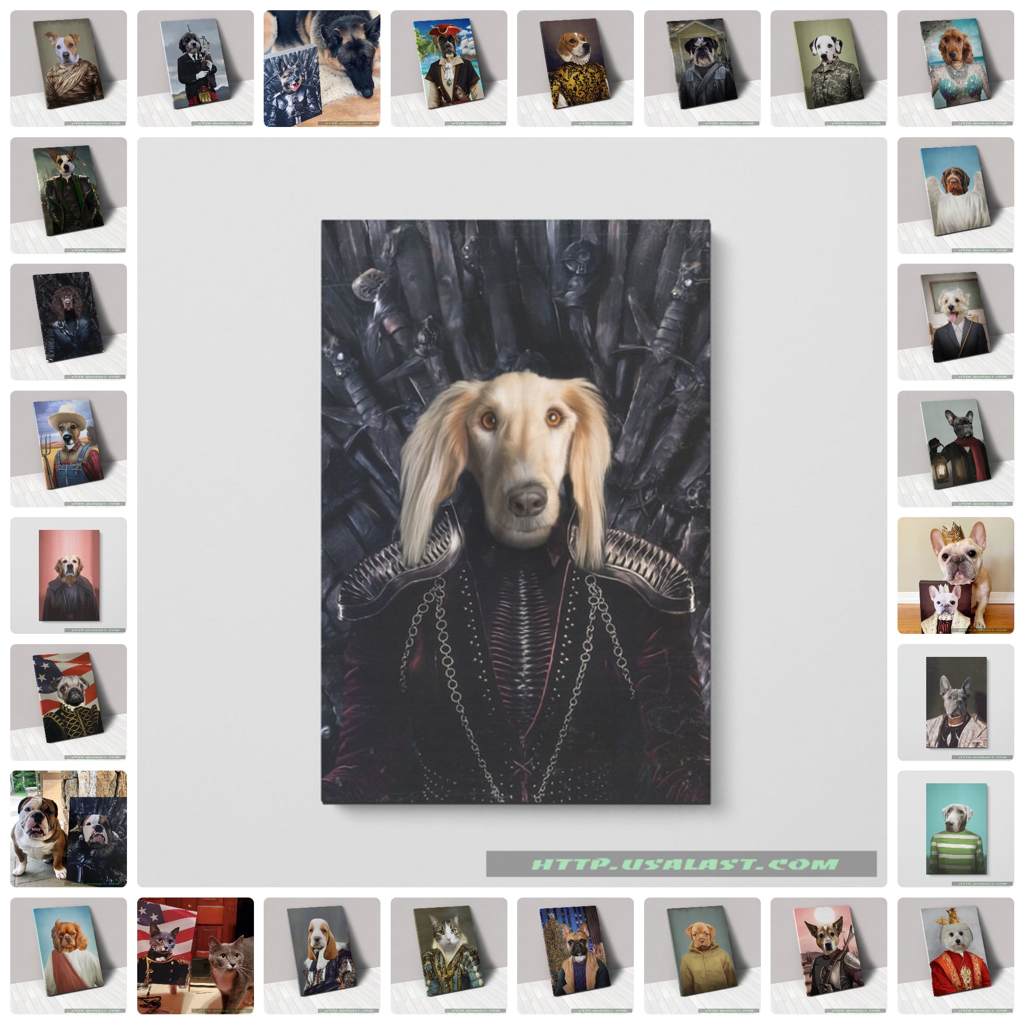 Top Trending Custom Image Poster Canvas For Pet