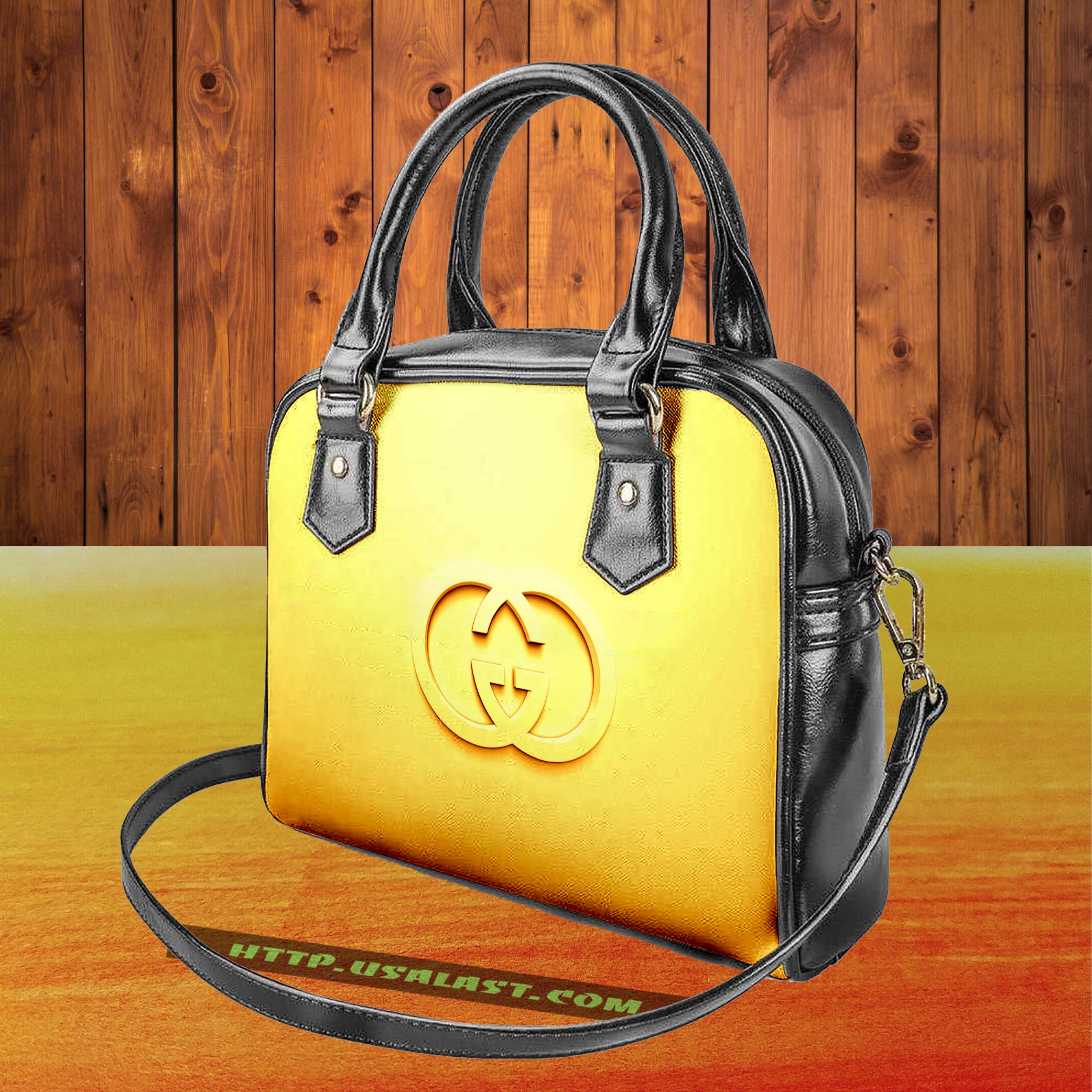Gucci Brand Logo Shoulder Handbag V27 – Hothot