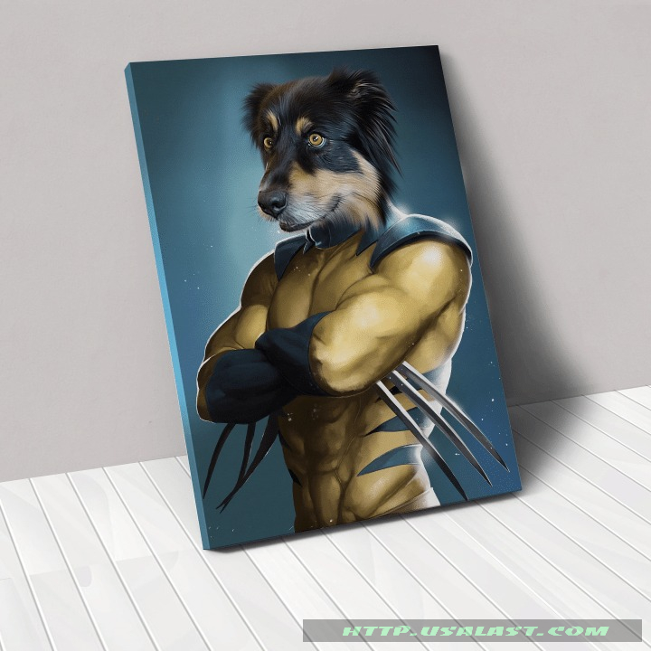Personalized Pet Portraits The Wolverine Poster And Canvas Print – Hothot