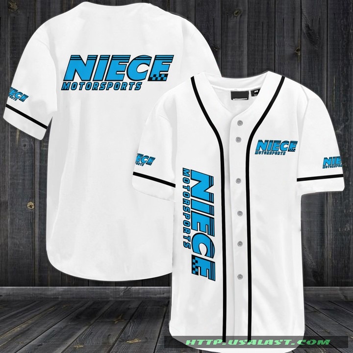 Niece Motorsports Racing Team Baseball Jersey Shirt – Hothot