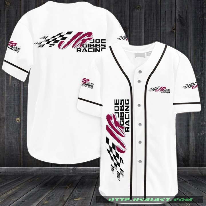 Joe Gibbs Racing Baseball Jersey Shirt – Hothot