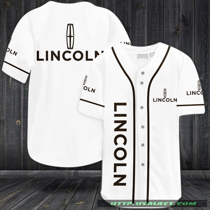 Lincoln Automobile Baseball Jersey Shirt – Hothot