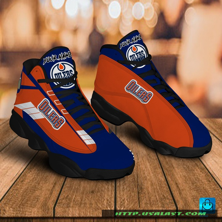Personalised Edmonton Oilers Air Jordan 13 Shoes – Usalast
