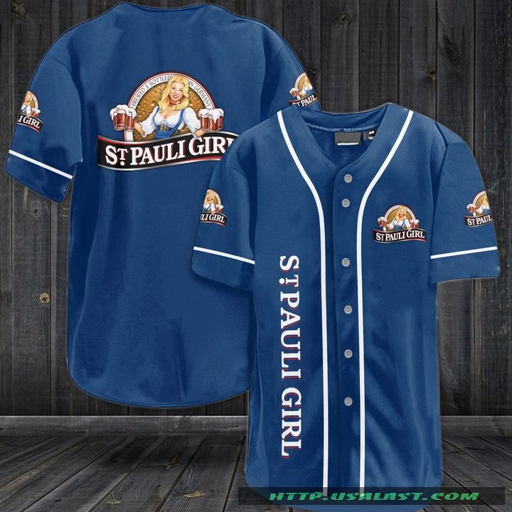 St Pauli Girl Beer Baseball Jersey – Hothot