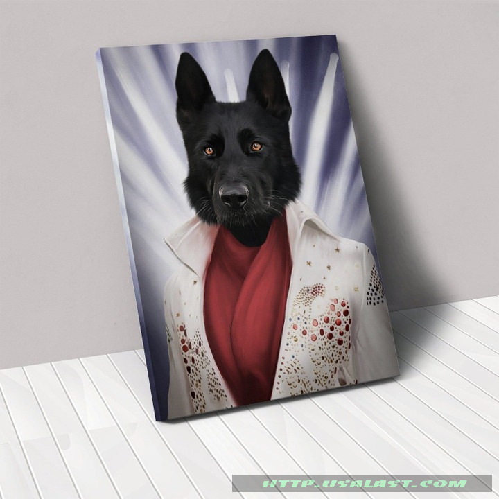Custom Image Pet Elvis Presley Poster And Canvas – Hothot