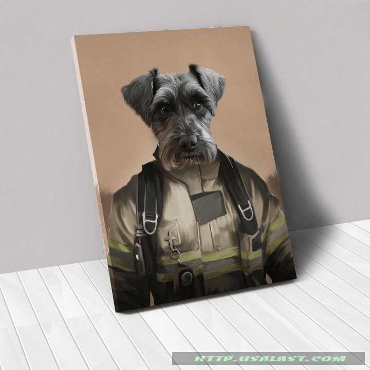 The Pilot Personalized Pet Poster Canvas – Hothot
