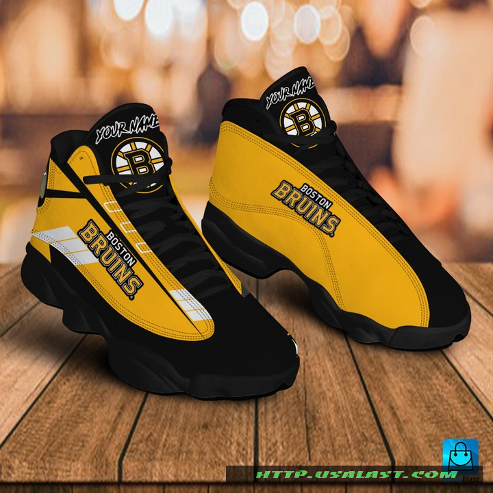 Personalised Boston Bruins Air Jordan 13 Shoes – Usalast