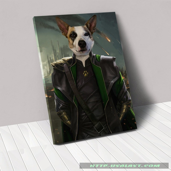 The Mischief God Personalized Pet Poster Canvas – Hothot