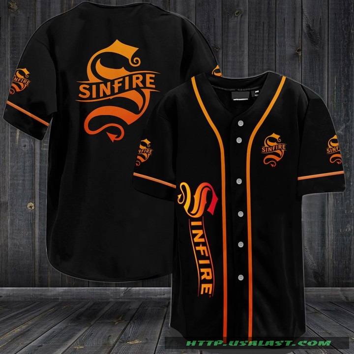 Sinfire Cinnamon Whisky Baseball Jersey Shirt – Hothot