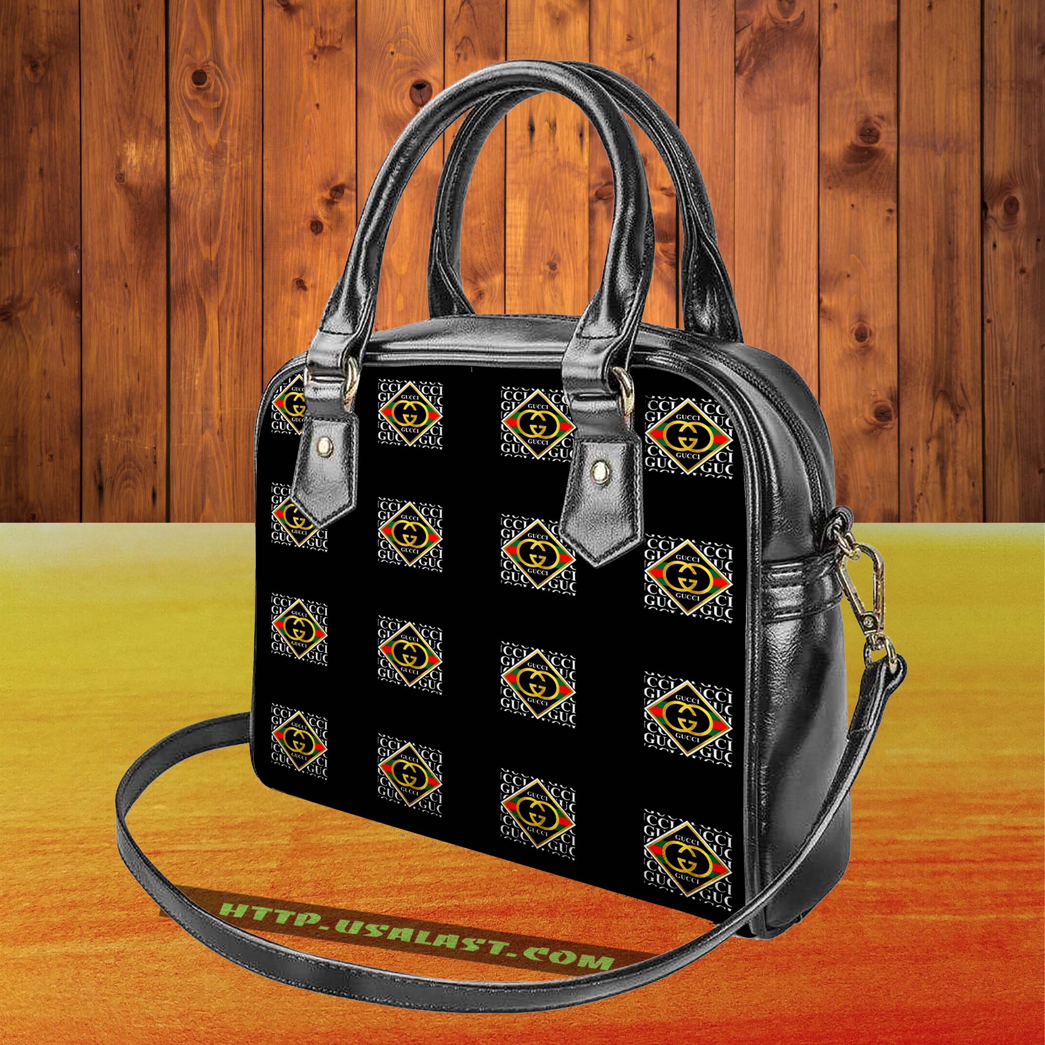 Gucci Logo Luxury Brand Shoulder Handbag V74 – Hothot