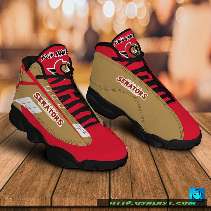 Personalised Ottawa Senators Air Jordan 13 Shoes – Usalast