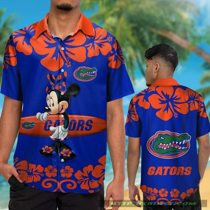 Florida Gators Minnie Mouse Aloha Hawaiian Shirt – Hothot