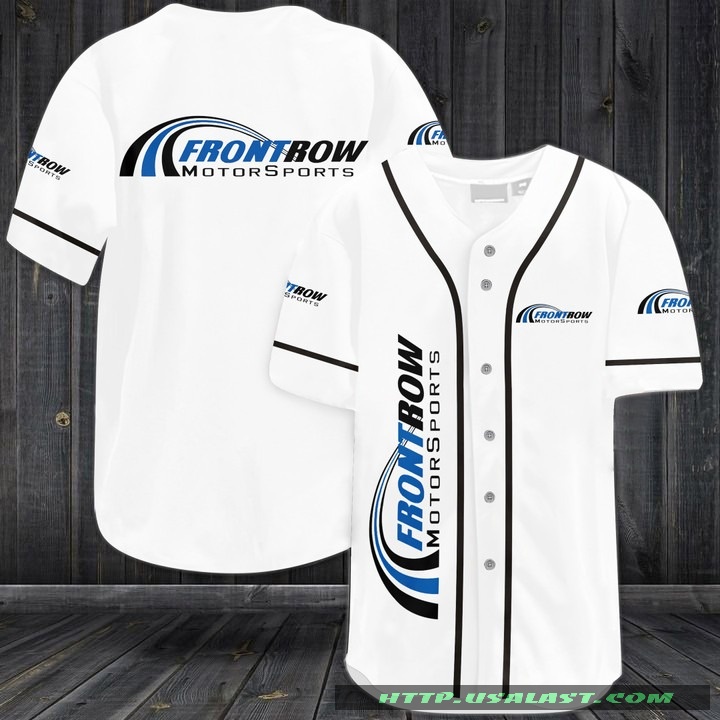 Frontrow Motorsports Baseball Jersey Shirt – Hothot