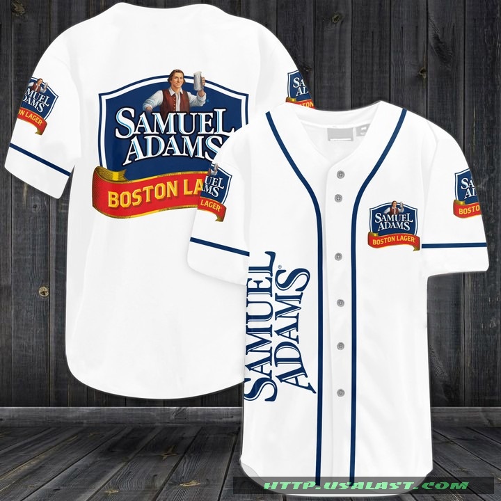 Samuel Adams Boston Brewery Baseball Jersey Shirt – Hothot
