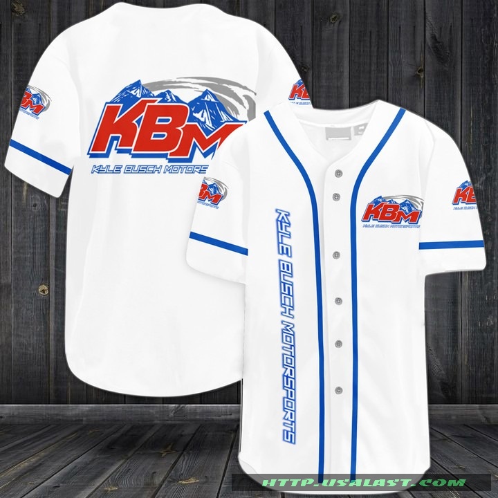 Kyle Busch Motorsports Car Team Baseball Jersey Shirt – Hothot