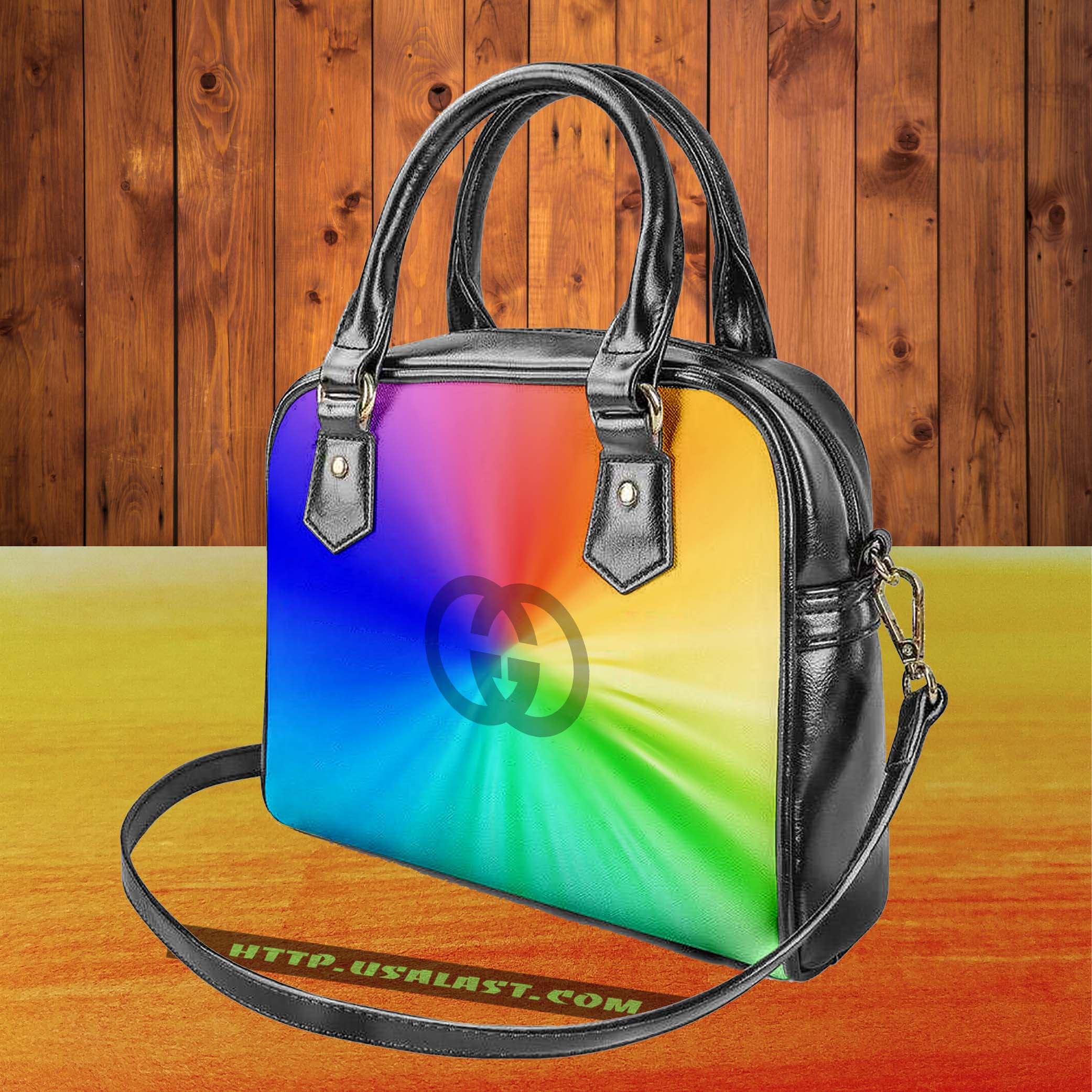 Gucci Brand Logo Shoulder Handbag V23 – Hothot
