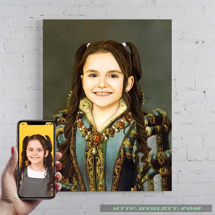 Personalized Portrait The Young Duchess Poster Canvas Print – Hothot