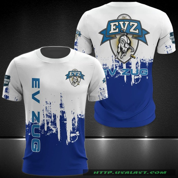 EV Zug National League 3D Hoodie T-Shirt – Hothot