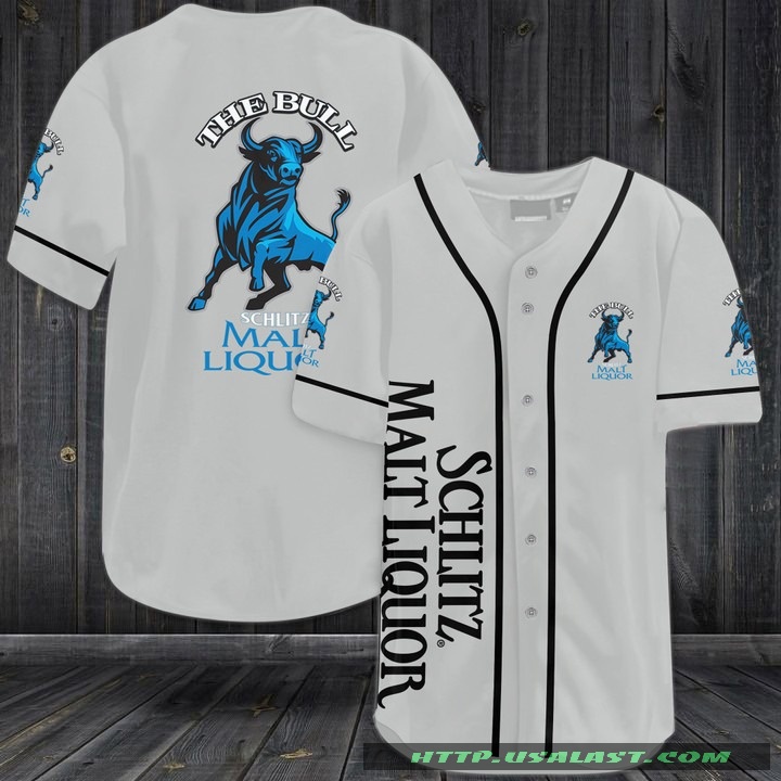 Schlitz Malt Liquor Baseball Jersey Shirt – Hothot